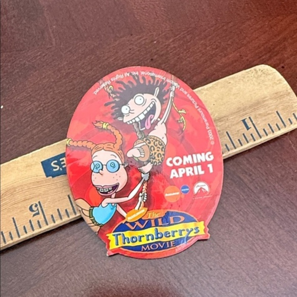 Vintage Nickelodeon Brooch